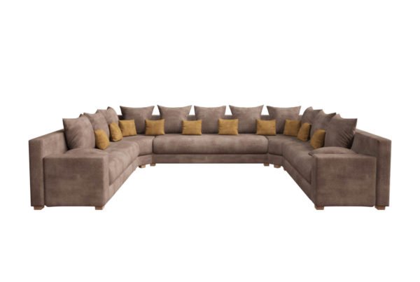Canapé marocain moderne U