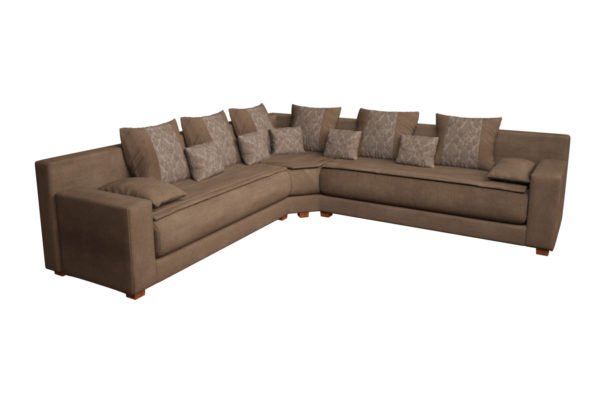 Canapé marocain oriental taupe