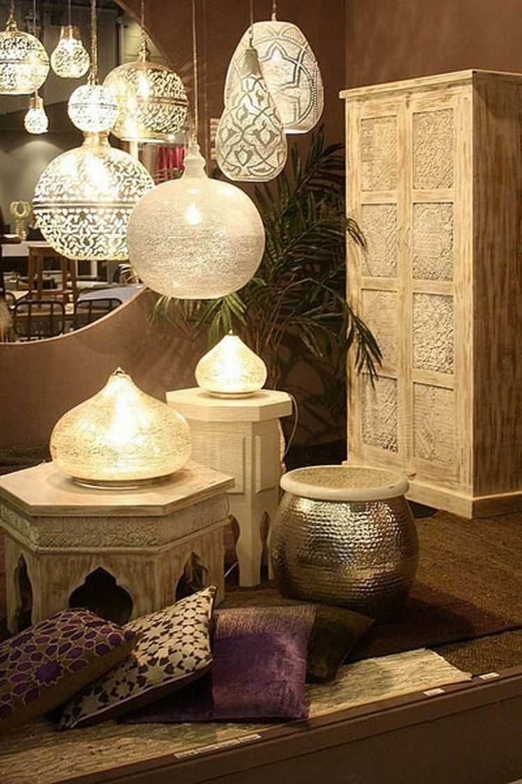 Lampe décoration orientale