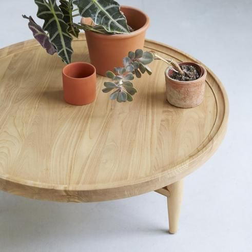 Table basse simple en bois