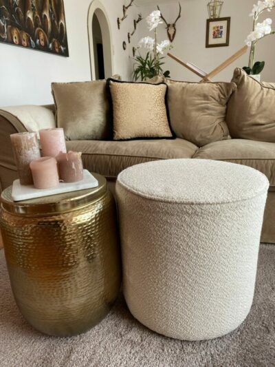 Pouf salon marocain