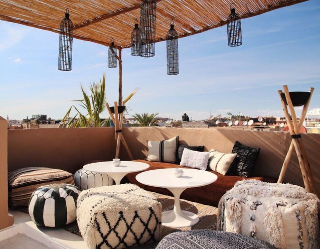 terrasse marocaine moderne