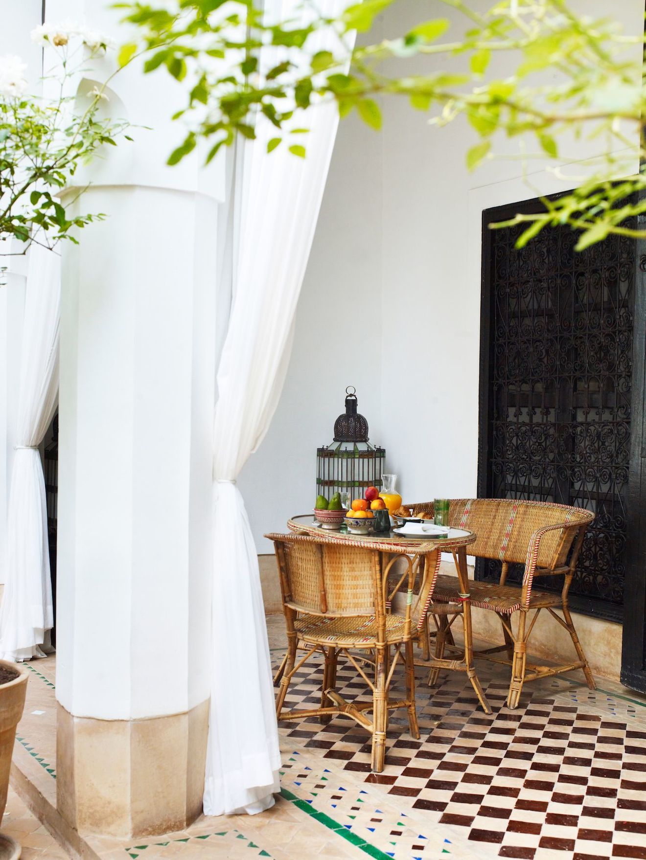 terrasse marocaine moderne