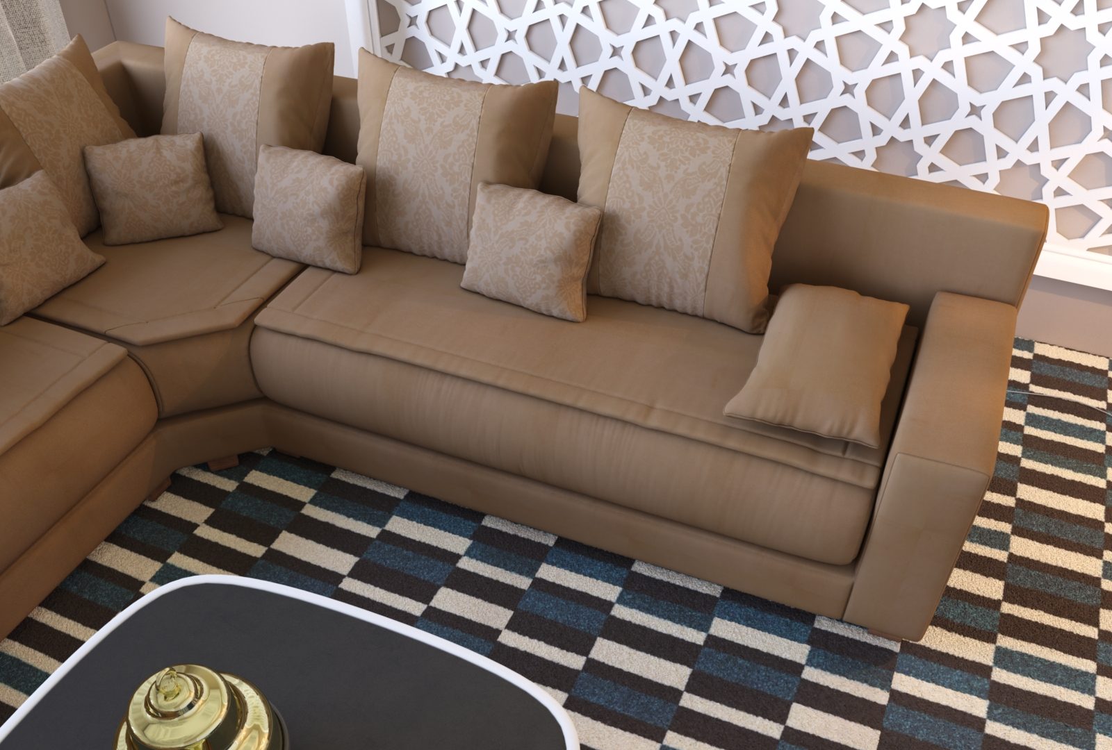 La couleur de canapé oriental marocain qui vous convient