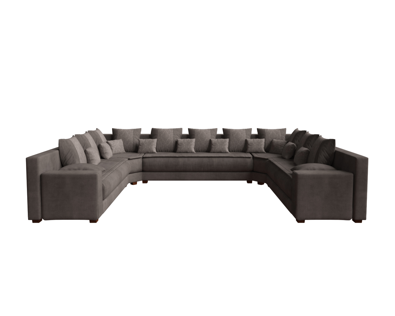 Canapé marocain gris