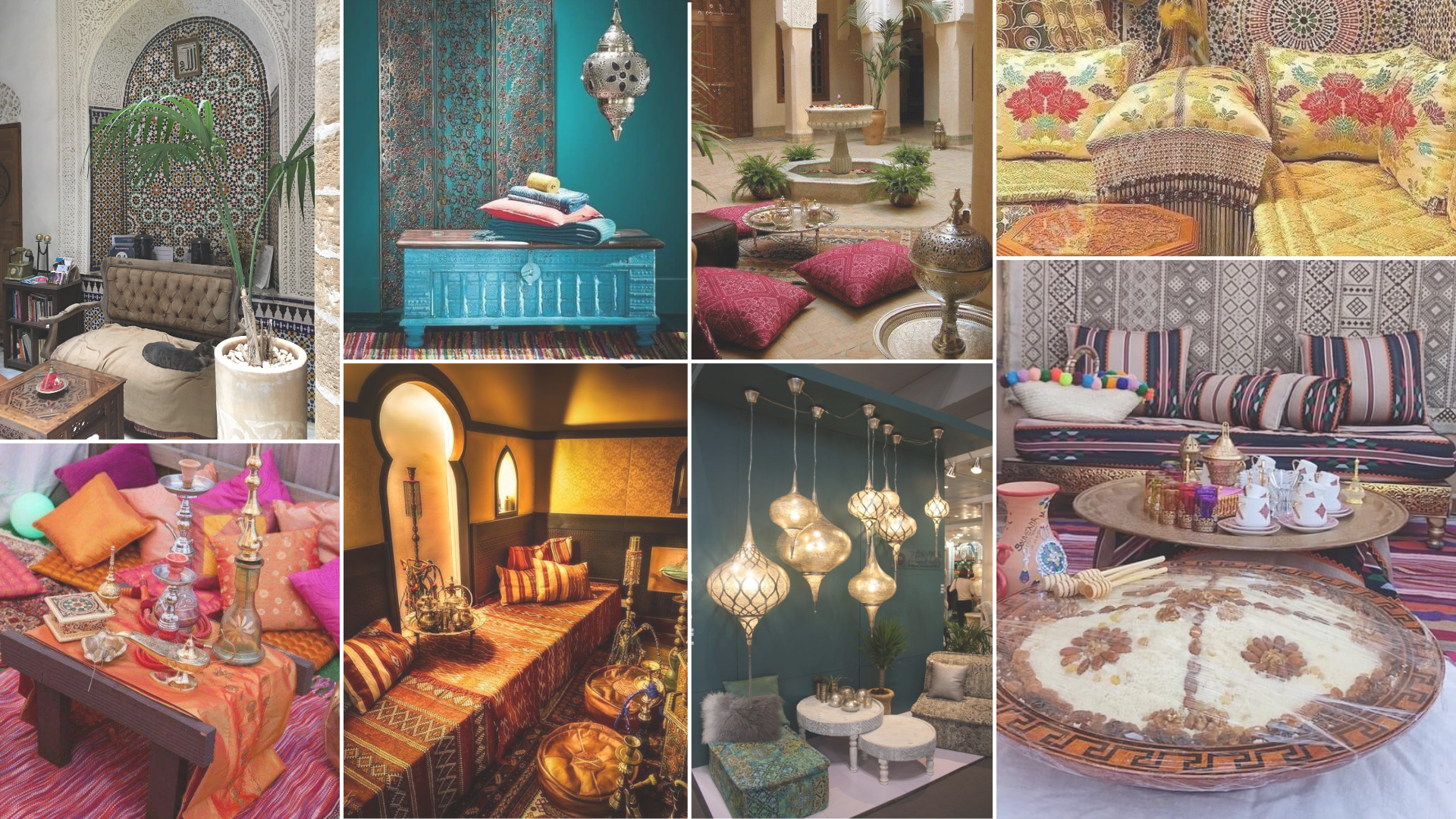 décoration oriental salon marocain moderne