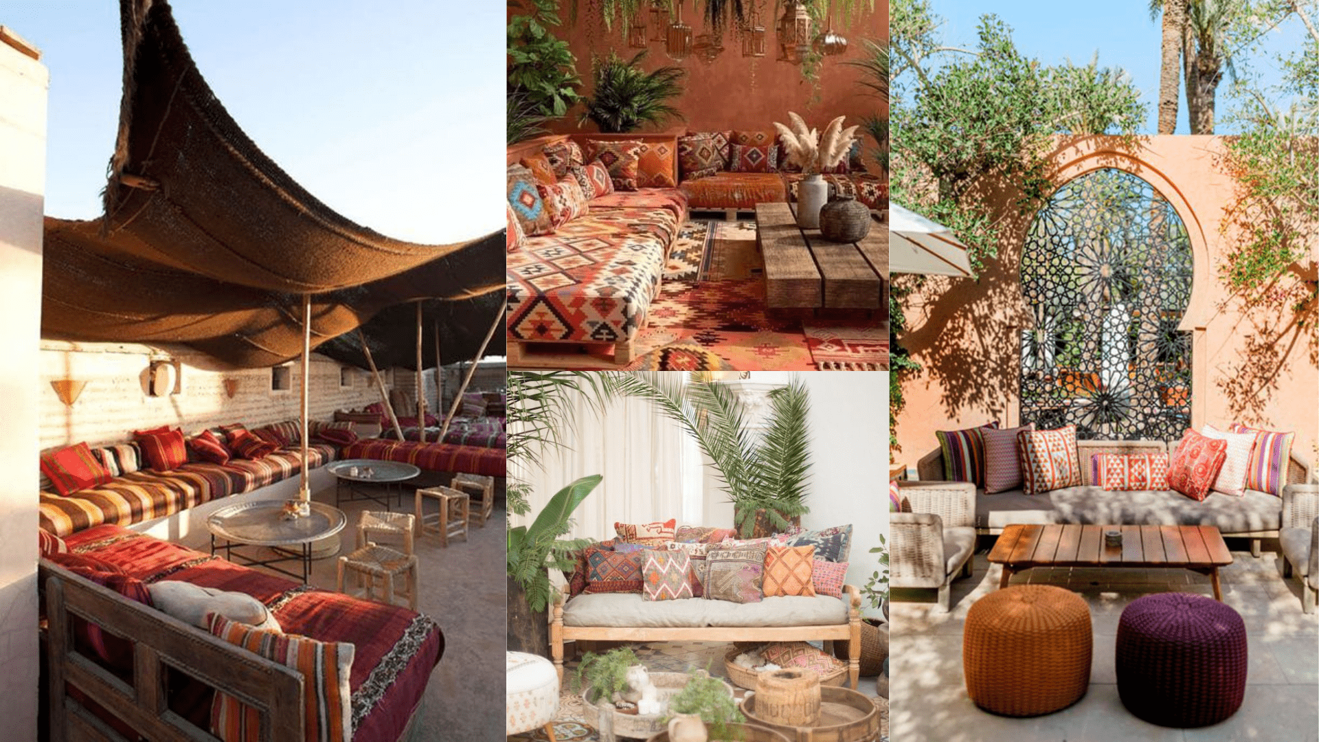 Salon de jardin marocain