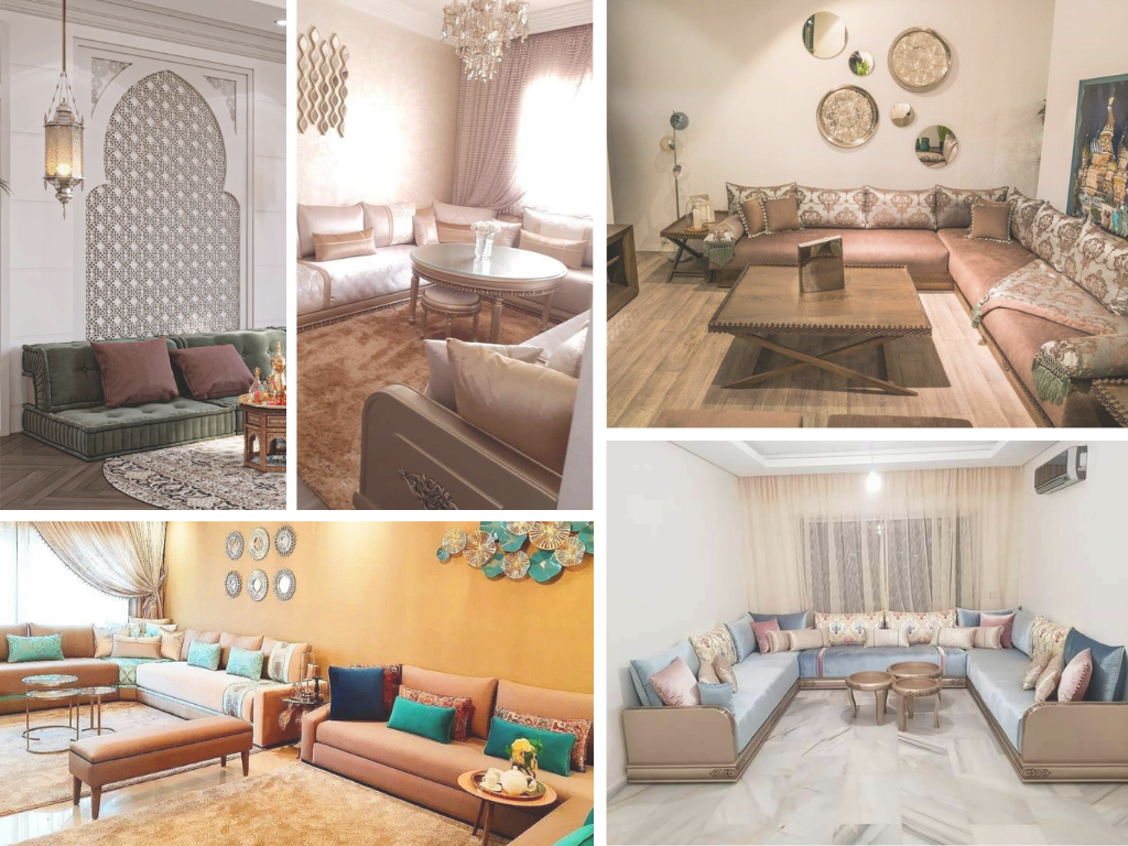 Quel canapé marocain coloré choisir pour avoir un salon original ?