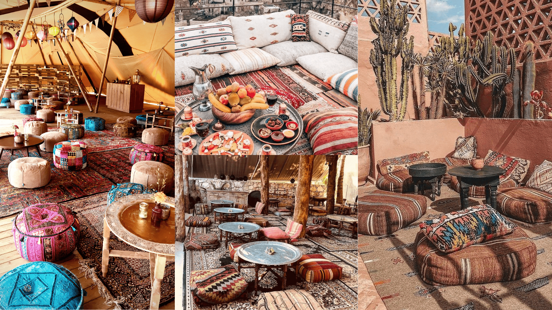Salon de jardin marocain