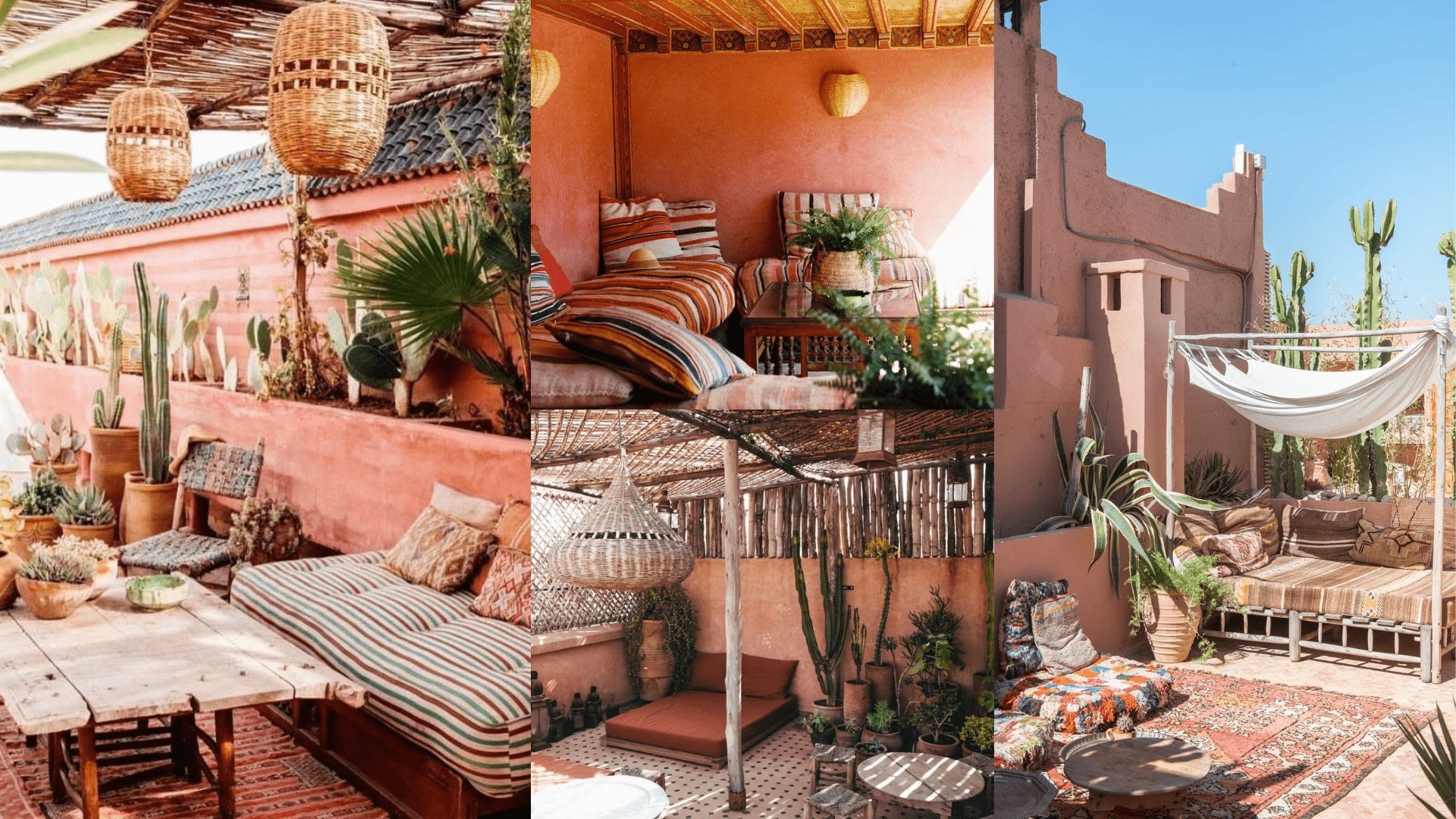 Salon de jardin marocain